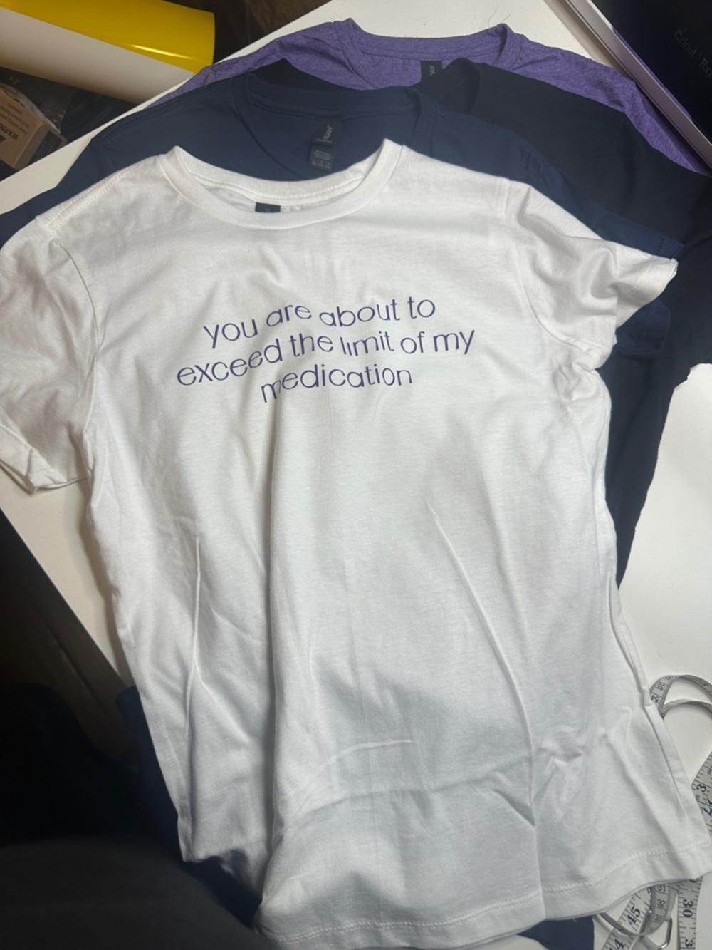 Graphic Tee - 'You are about to exceed the limit of my medication'